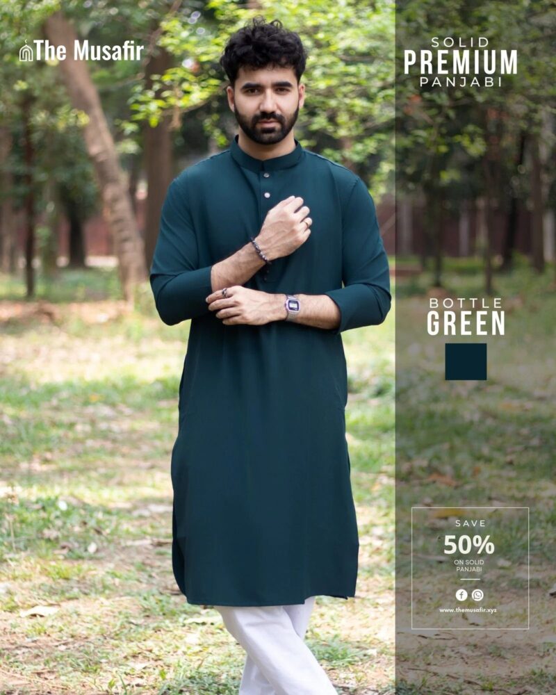 Bottol-Green-Color-Solid-Panjabi.jpg