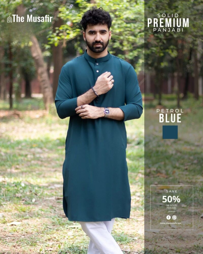 Petrol-Blue-Color-Solid-Panjabi.jpg